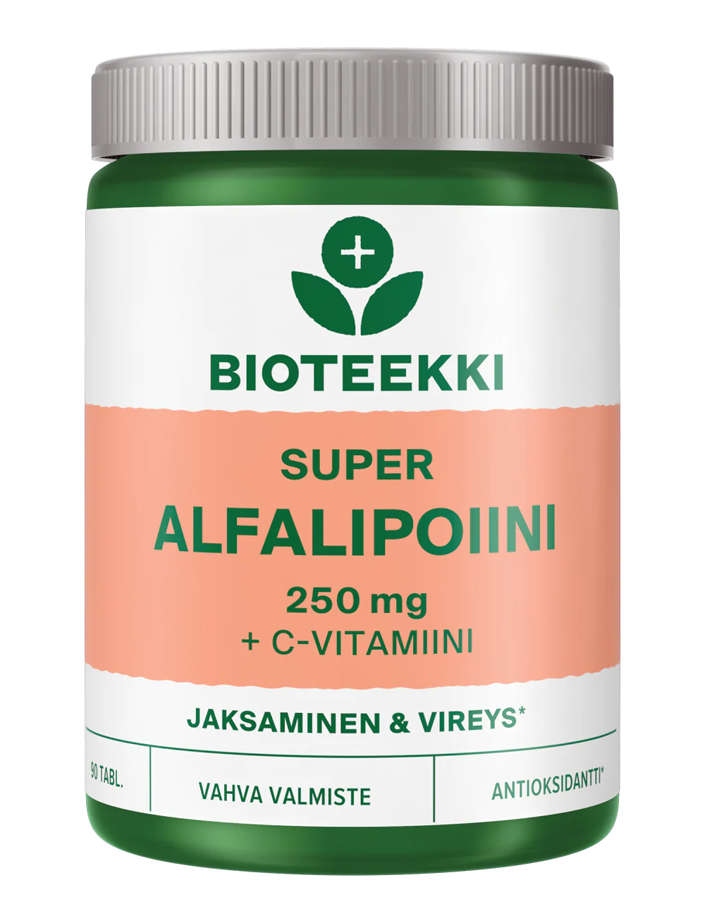 Bioteekki Super Alfalipoiini (+C) 250 mg