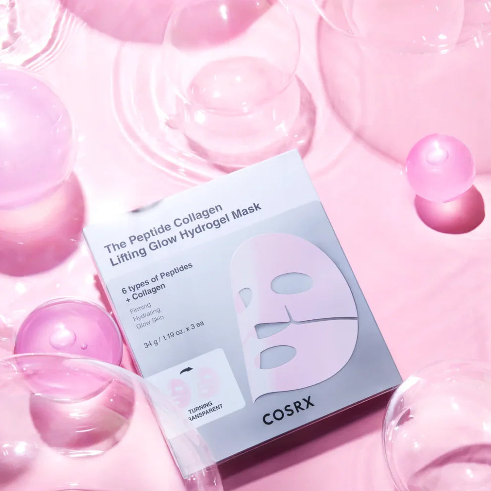 COSRX Peptide Glow Hydrogel Mask 3 kpl