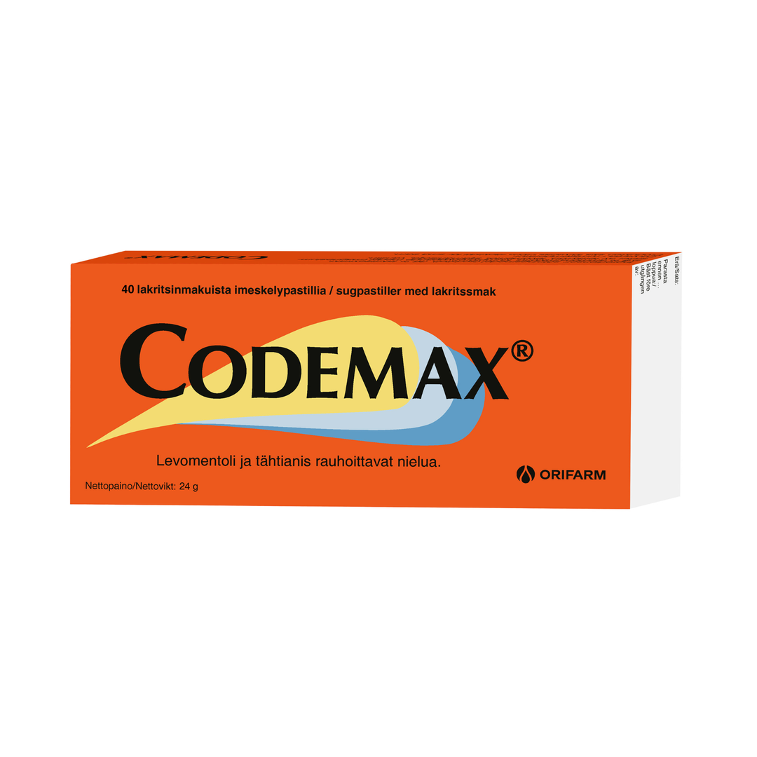 Codemax Imeskeltävä Pastilli