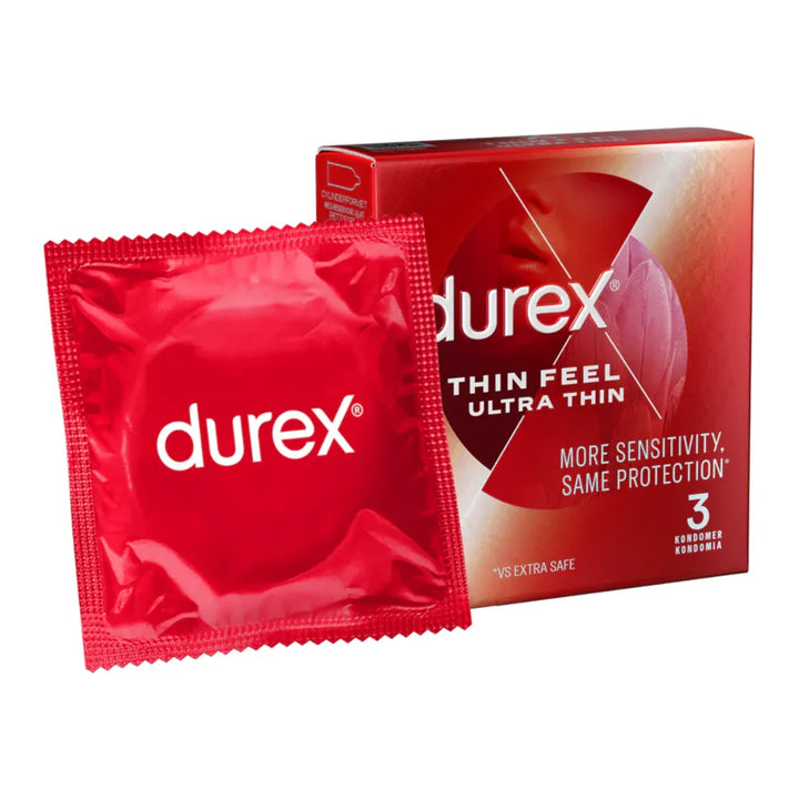 Durex Ultra Thin kondomi 3 kpl