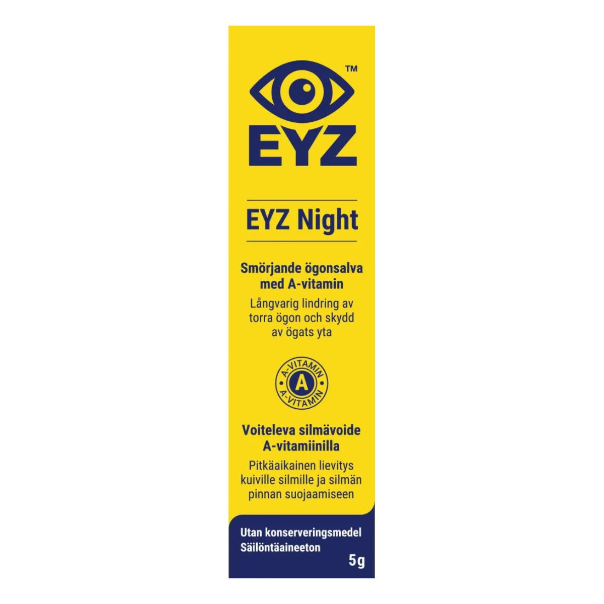 EYZ Night silmävoide tuubi 5 g - Apteekki 360