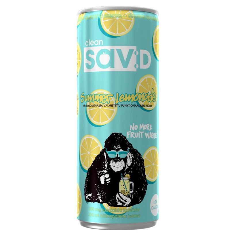 Clean sav:D Summer Lemonade 330 ml - Energiajuoma