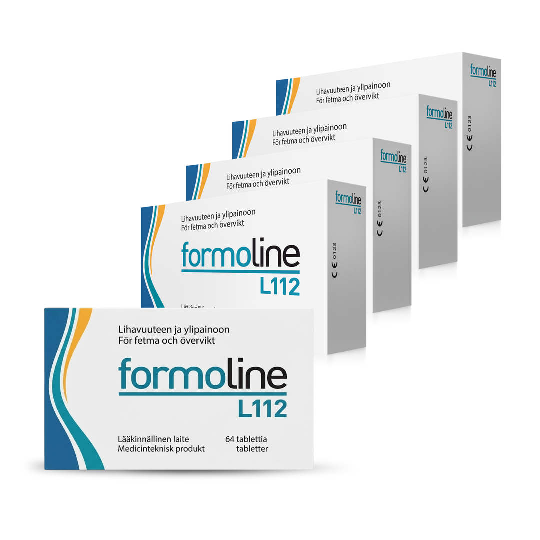 Formoline L112 500mg, 4 x 64 tabl (+1 ilmaiseksi) Kampanja