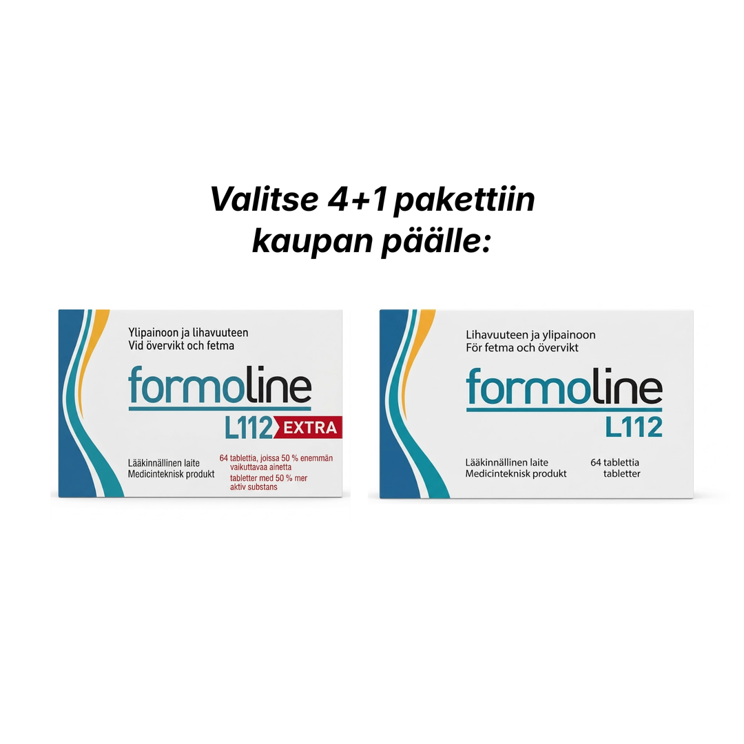 Formoline Extra L112 750mg, 4 x 64 tabl (+1 ilmaiseksi) Kampanja
