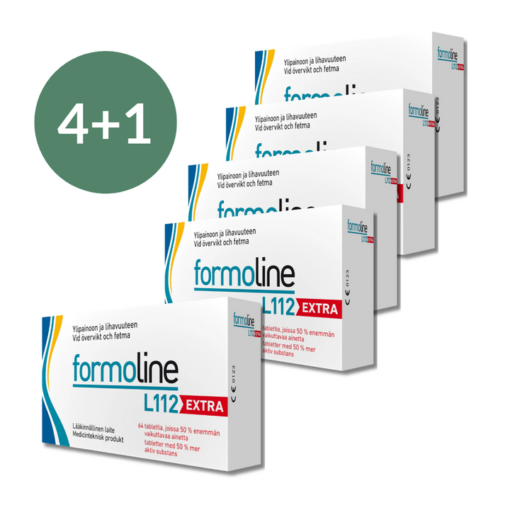 Formoline Extra L112 750mg, 4 x 64 tabl (+1 ilmaiseksi) Kampanja