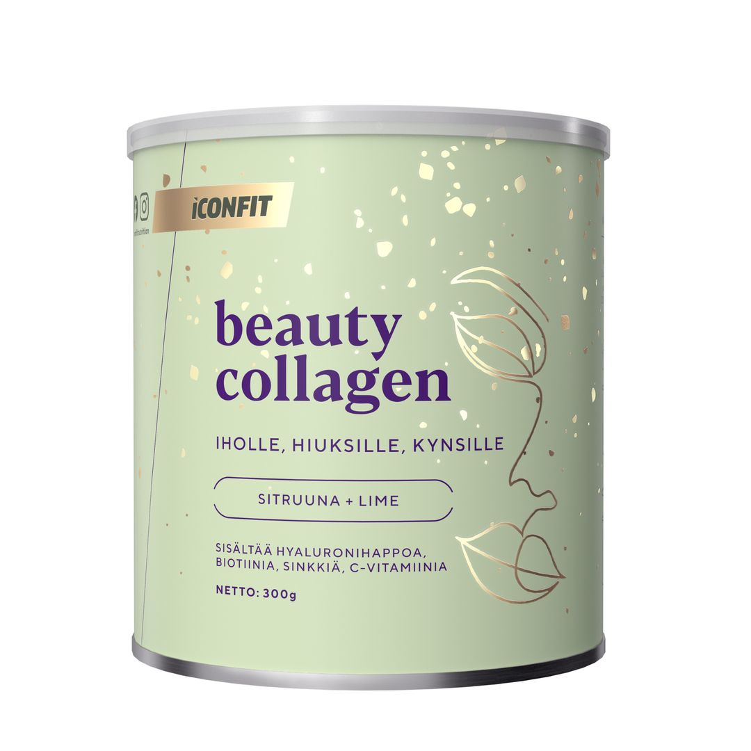 ICONFIT Beauty Collagen 3 x 300 g - Sitruuna-Lime