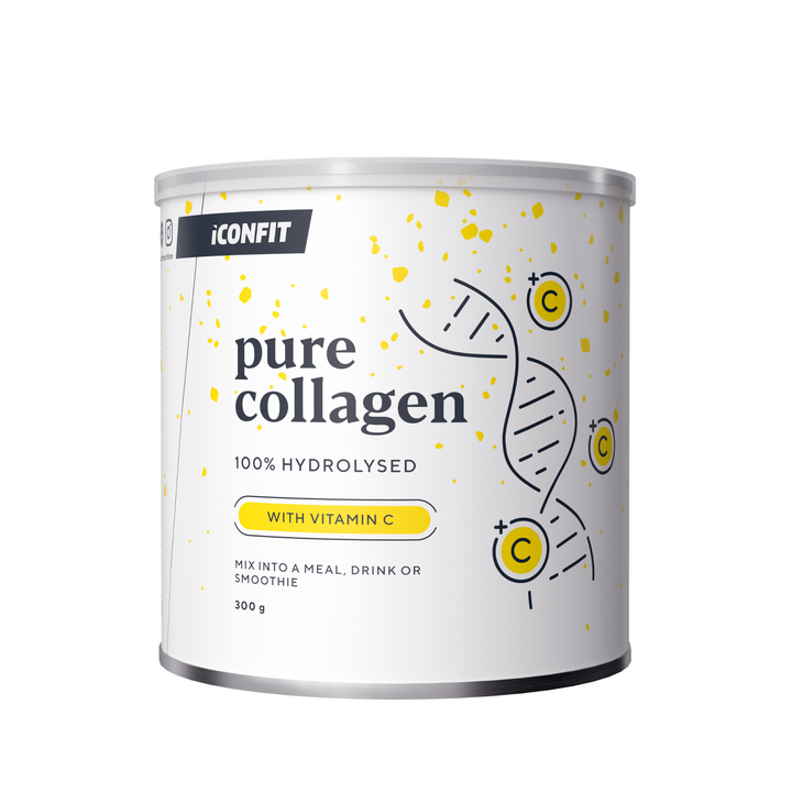 ICONFIT Pure Hydrolysed Collagen, C-vitamiinilla 3 x 300 g