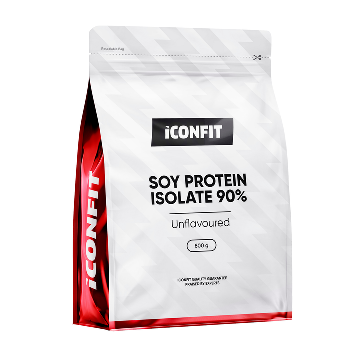 ICONFIT Soijaproteiini-isolaatti 90, Maustamaton 3 x 800 g