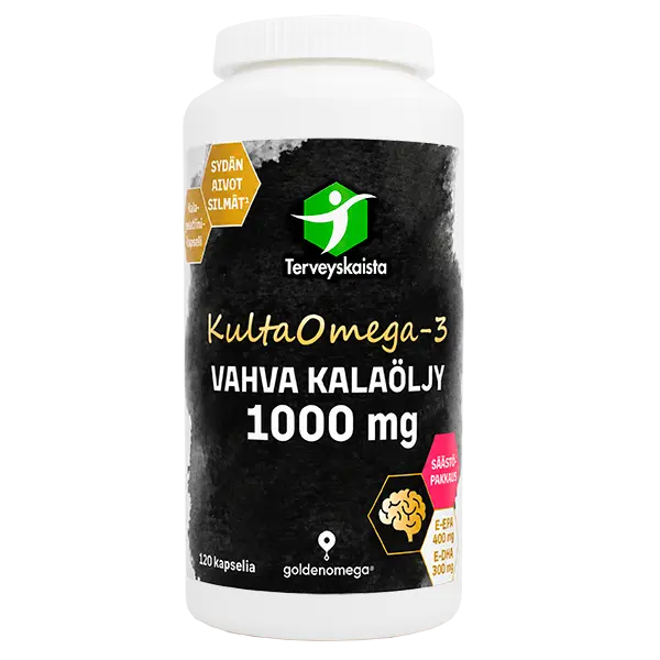 Terveyskaista KultaOmega-3 1000 mg