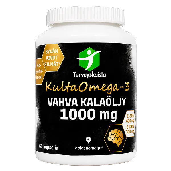 Terveyskaista KultaOmega-3 1000 mg