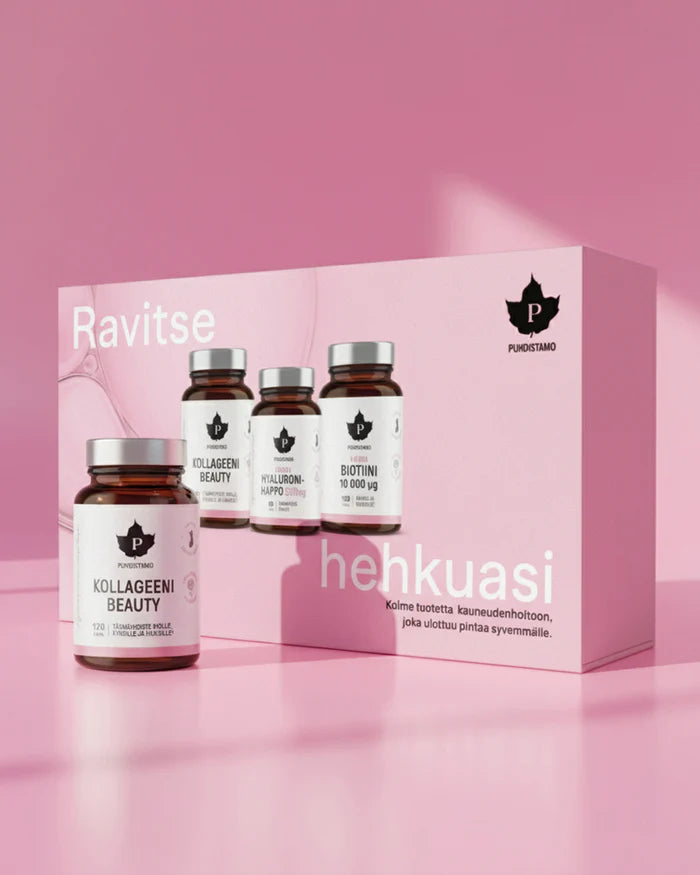 Puhdistamo Beauty Box by Puhdistamo (kollageeni, biotiini & hyaluronihappo)
