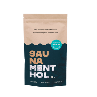 Sauna Menthol 25 g tuote kuvaus kuva 4