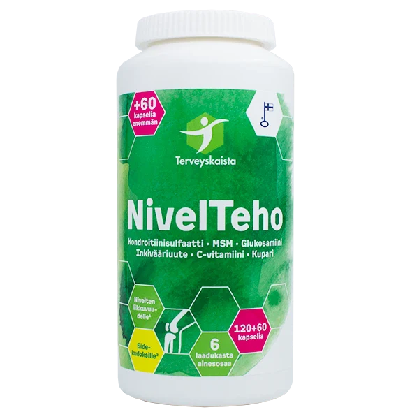Terveyskaista NivelTeho 120+60 kaps Kampanjapakkaus