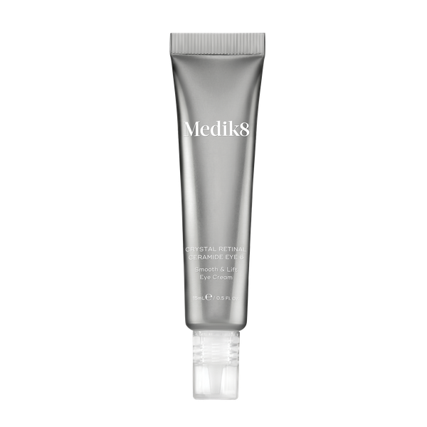 Medik8 Crystal Retinal Ceramide Eye 6 - Tehokas anti-aging silmänympärysvoide kosteuttaa ja silottaa juonteita 