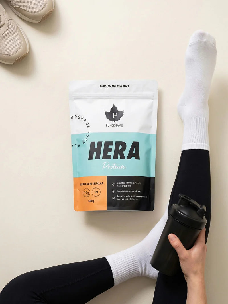 Puhdistamo Athletics Hera Appelsiini-Suklaa