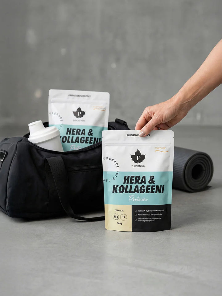 Puhdistamo Athletics Hera & Kollageeni Vanilja
