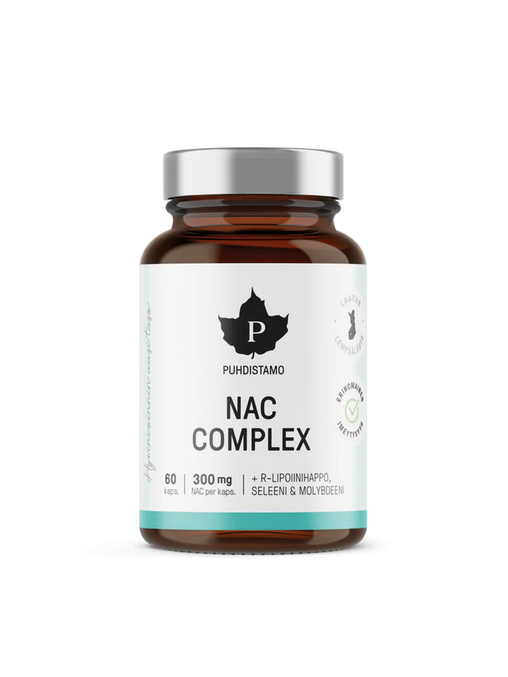 Puhdistamo NAC Complex 300 mg 60 kaps