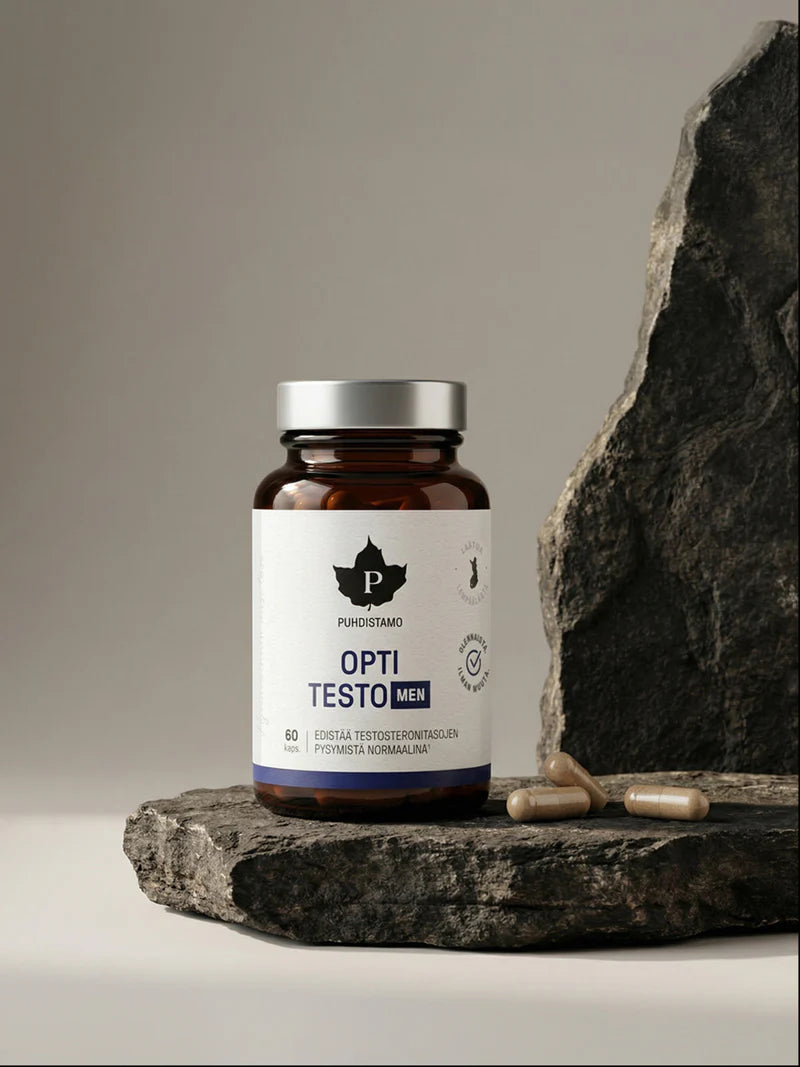 Puhdistamo Opti Testo Men 60 kaps