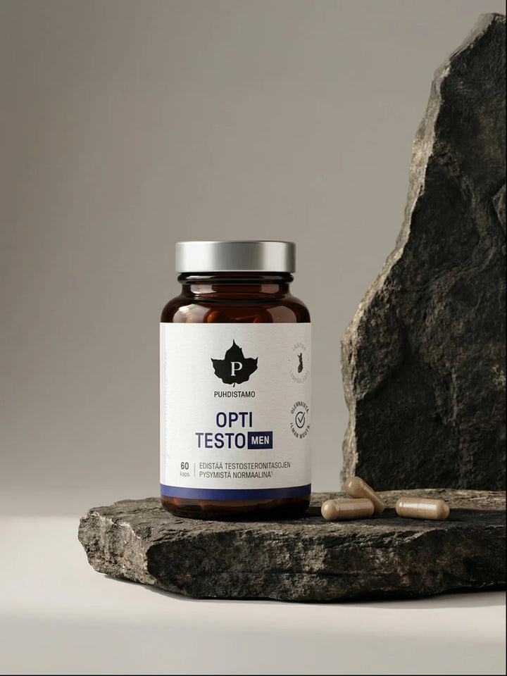 Puhdistamo Opti Testo Men 60 kaps