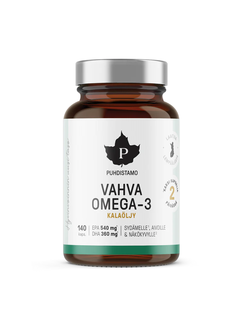 Puhdistamo Vahva Omega-3