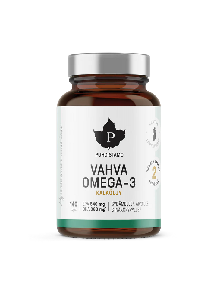 Puhdistamo Vahva Omega-3