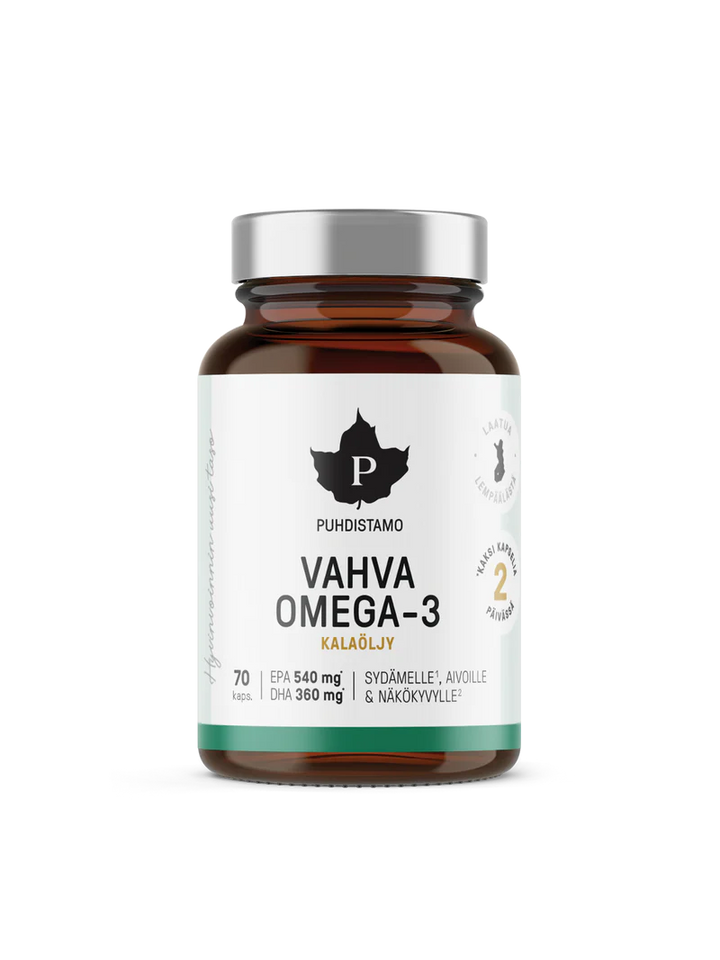 Puhdistamo Vahva Omega-3