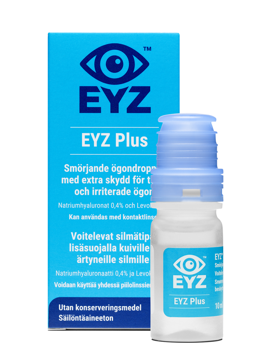 EYZ Plus silmätipat 10 ml (geelimäinen tippa)