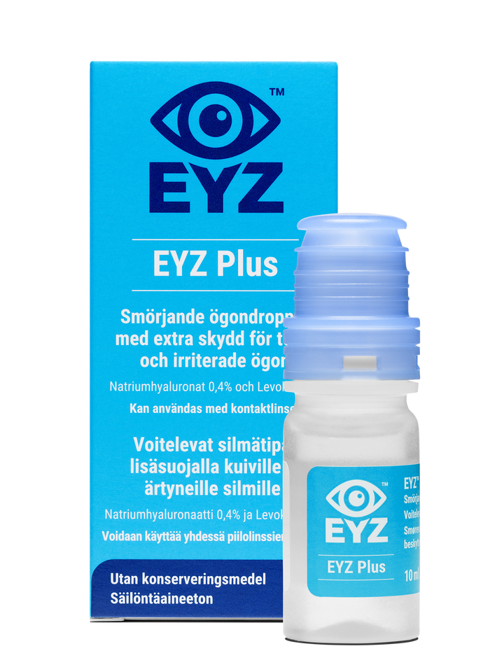 EYZ Plus silmätipat 10 ml (geelimäinen tippa)