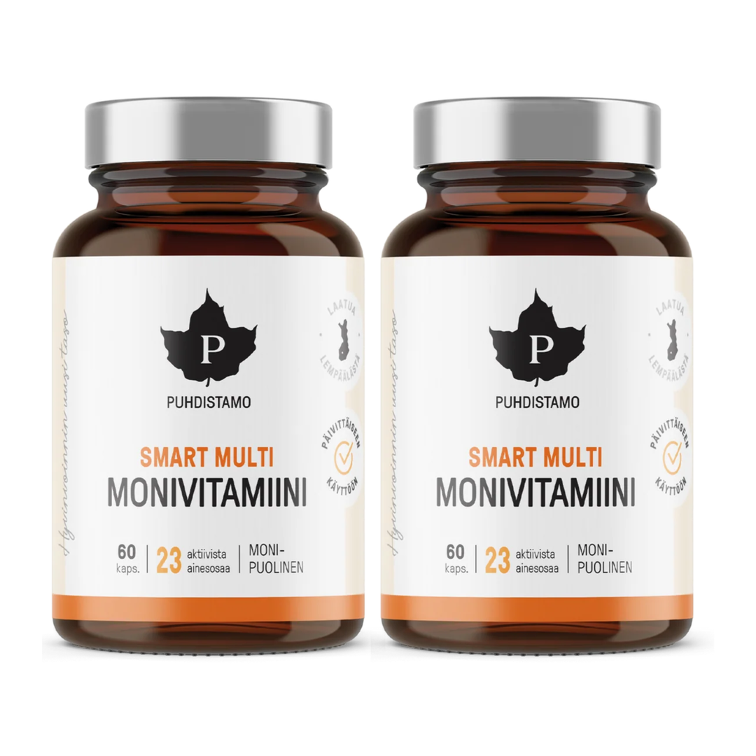 Puhdistamo Smart Multi monivitamiini 2 x 60 kaps