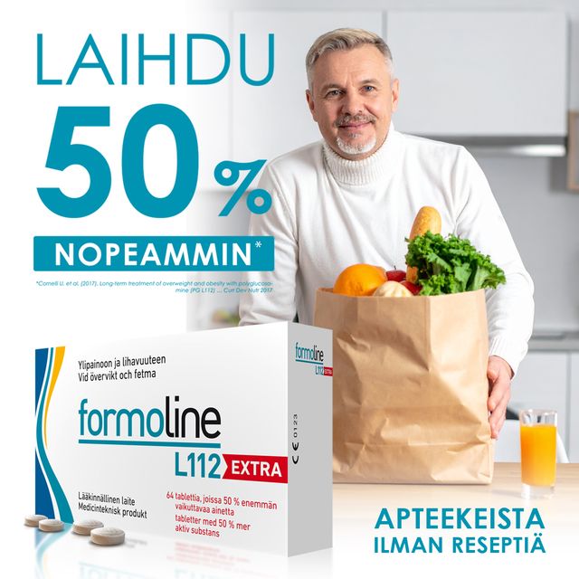 Formoline Extra L112 750mg, 2 x 64 tabl säästöpakkaus