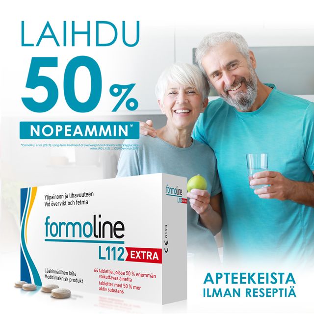 Formoline EXTRA L112 750 mg 64 kpl, laihdutus / painonpudotus
