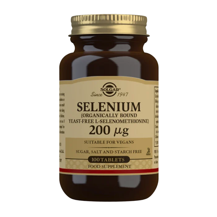 Solgar Seleeni 200 µg (hiivaton) selenometioniini