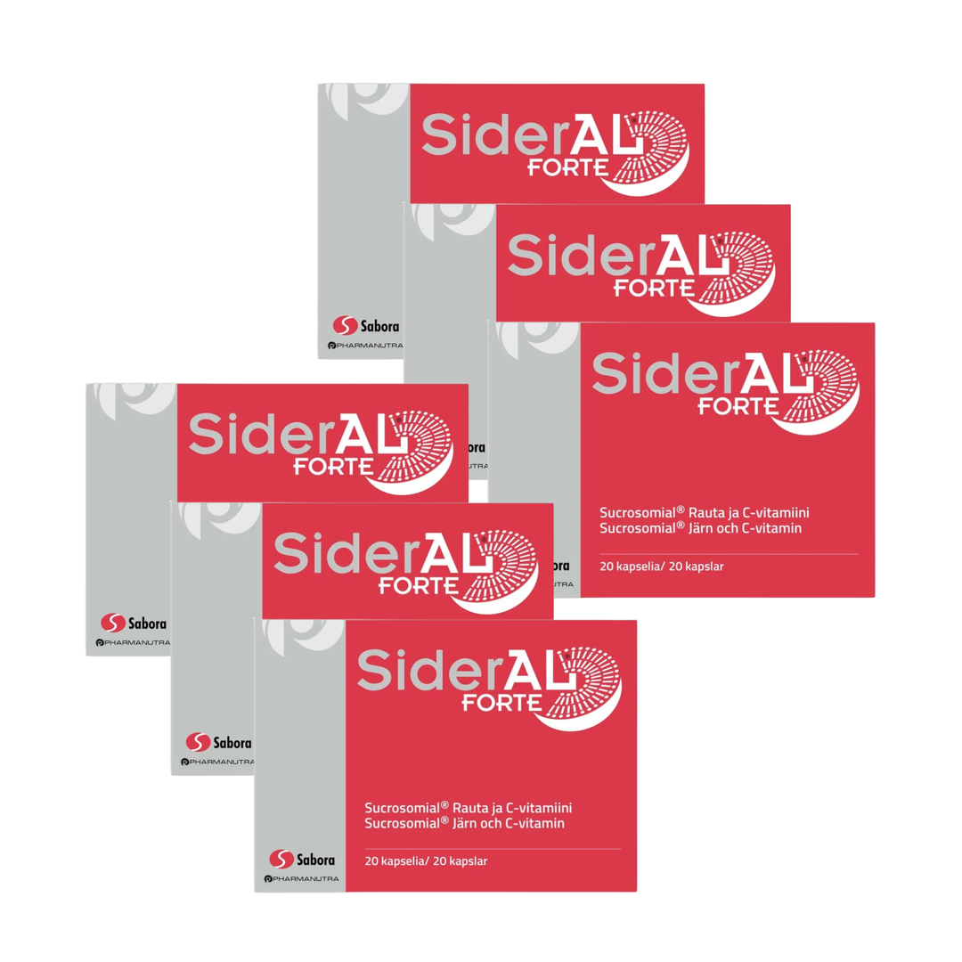 Sideral Forte 30mg 6x20 kaps