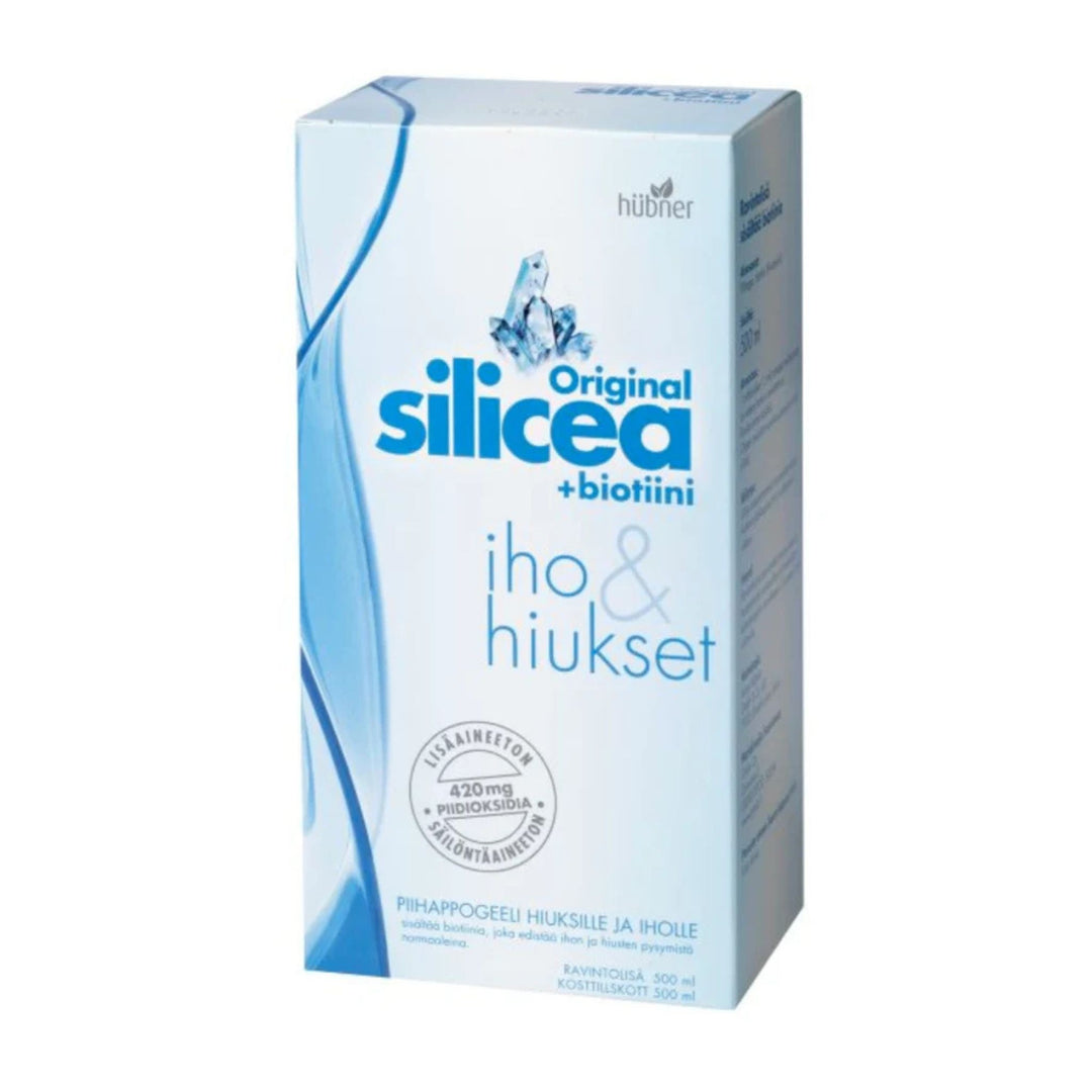 Hübner Silicea + Biotiini (Piihappogeeli hiuksille & iholle)