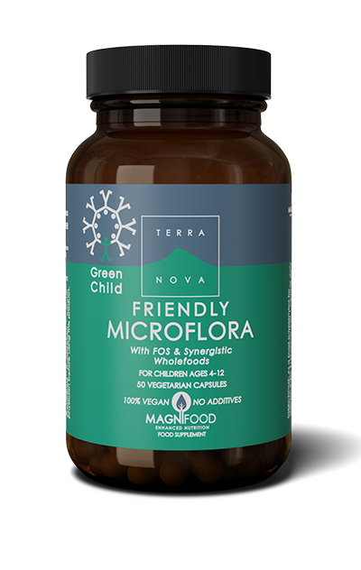 Terranova Green Child Friendly Microflora probiootti 50 kaps