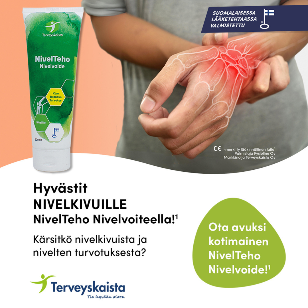Terveyskaista NivelTeho Nivelvoide 120 ml