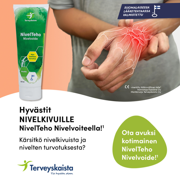 Terveyskaista NivelTeho Nivelvoide 120 ml