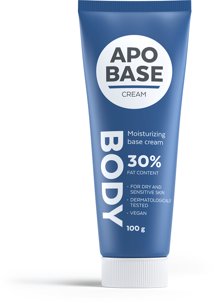 Apobase Creme 30% Perusvoide, a dermatologist-recommended moisturizing cream for dry skin