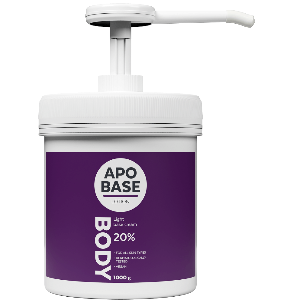 Apobase Lotion 20% kevyt perusvoide: a high-quality, light basic lotion for daily use