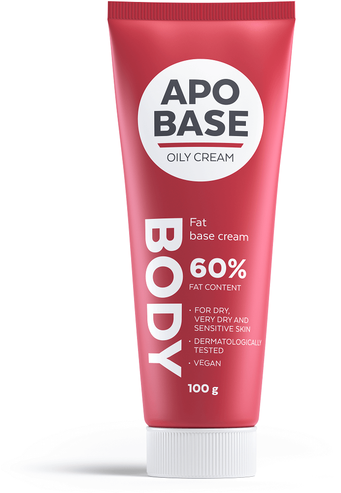 Apobase Oily Creme 60 % Rasvainen Voide käyttöohjeet ja ominaisuudet