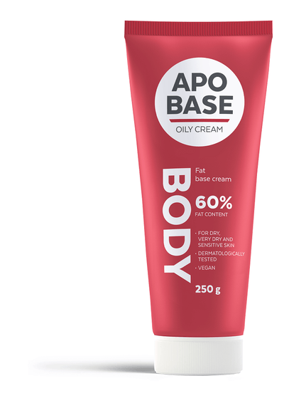 Apobase Oily Creme 60 % Rasvainen Voide ihon kosteuttamiseen