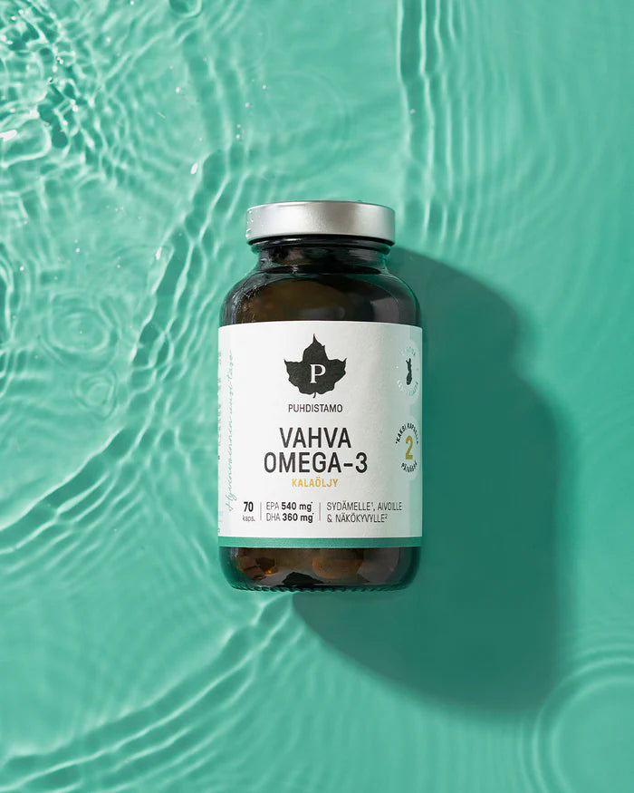 Puhdistamo Vahva Omega-3 70 kaps