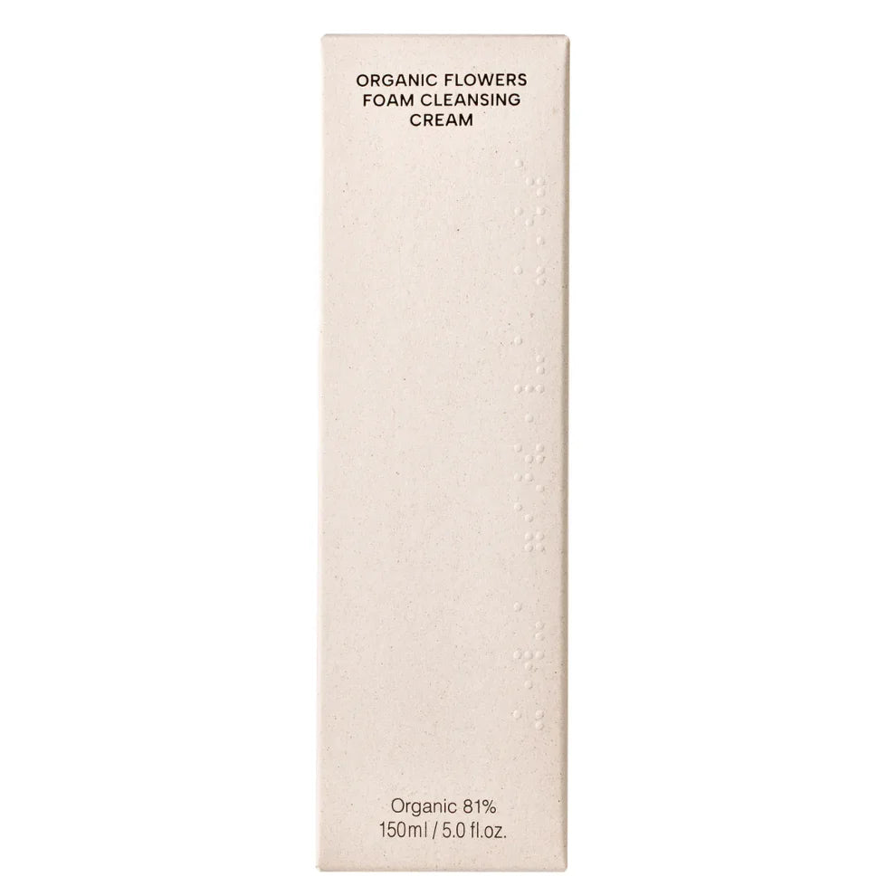 Whamisa Organic Flowers Foam Cleansing Cream 150 ml