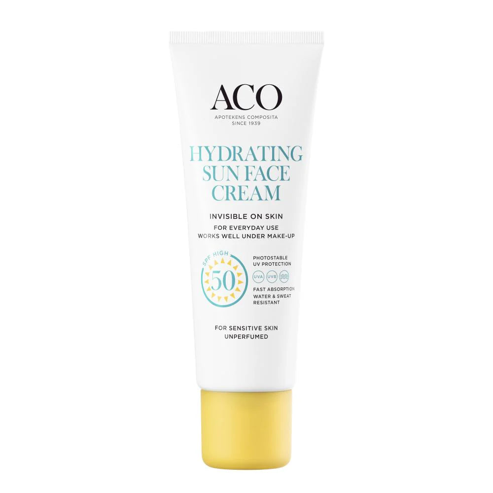 ACO Sun Face Hydrating Cream SPF50 NP 40 ml