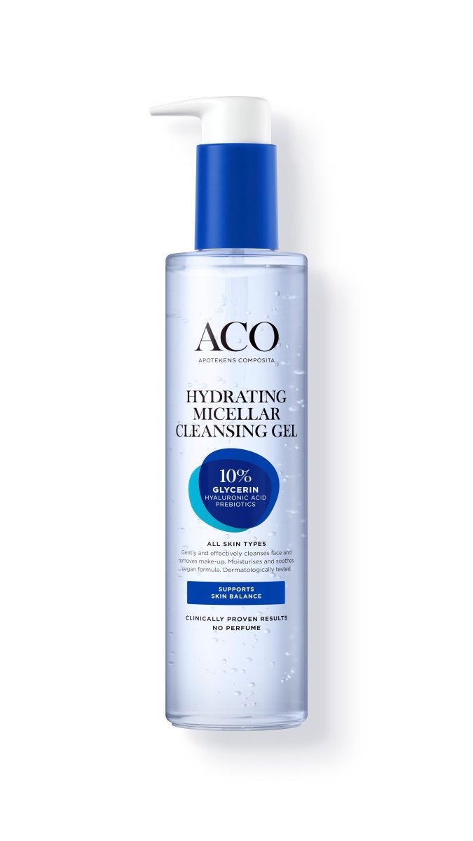 ACO Face kosteuttava micellar puhdistusgeeli suojaa 200 ml -tuotteen kuvaus