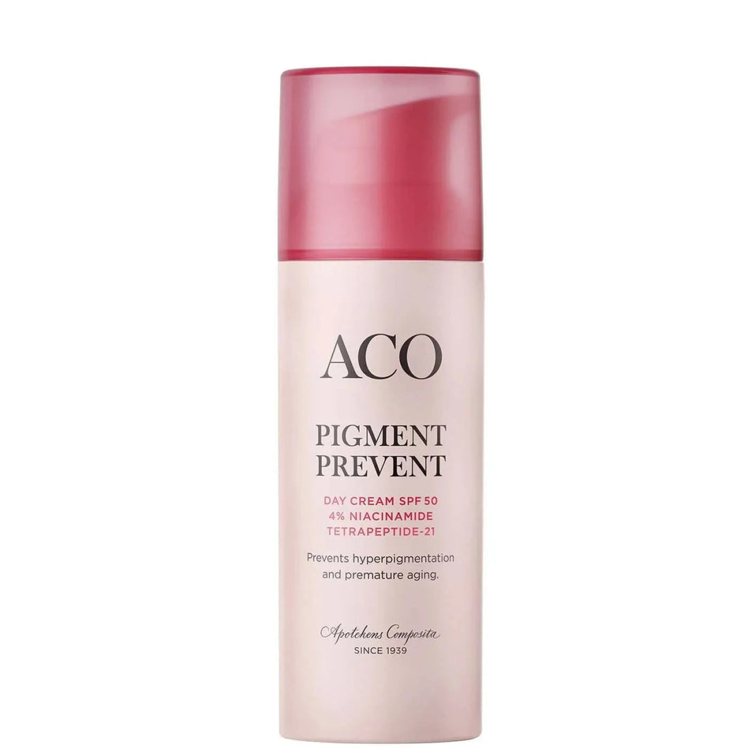 ACO Face Pigment Prevent Spf50 Day Cream hajustettu - Apteekki 360 Helsinki - Verkkoapteekki