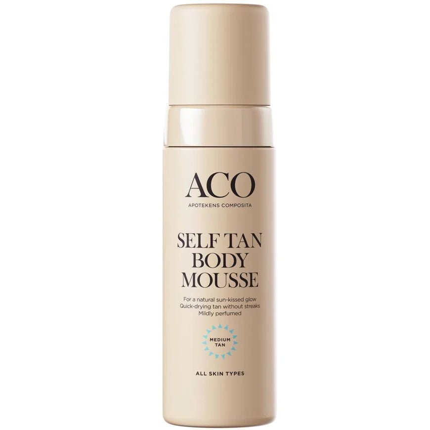 ACO Self Tan Body Mousse hajustettu 150 ml
