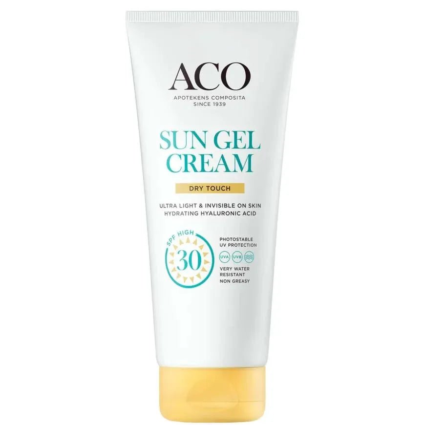 ACO Sun Gel Cream Dry Touch Spf 30 - Apteekki 360 Helsinki - Verkkoapteekki