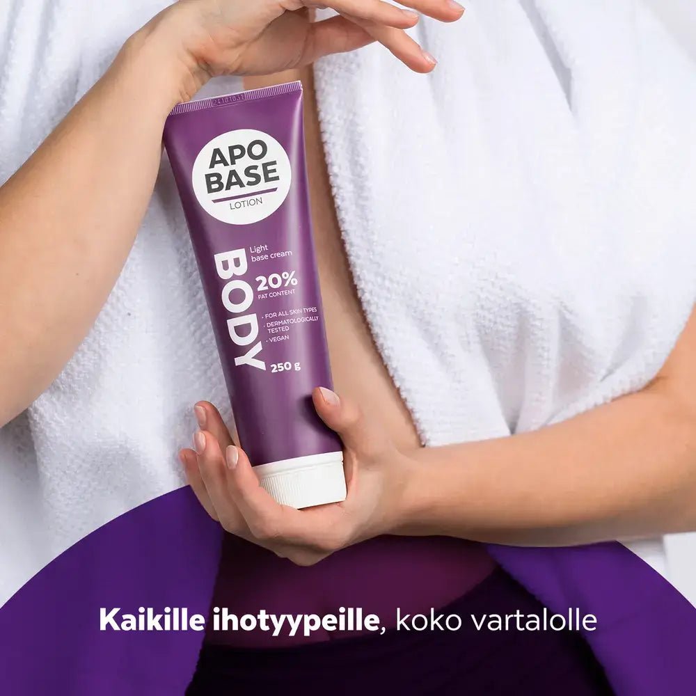 Apobase Lotion kosteuden säilyttävä perusvoide kaikille ihotyypeille