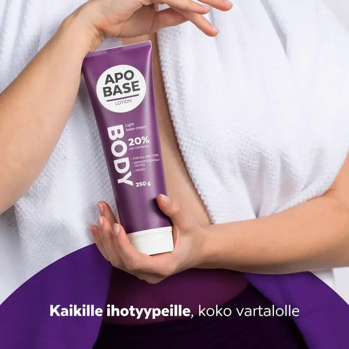 Apobase Lotion kosteuden säilyttävä perusvoide kaikille ihotyypeille